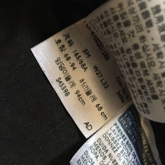 Levi’s Distressed fade short shorts stretch denim! Custom faded lettering - Picture 4 of 4